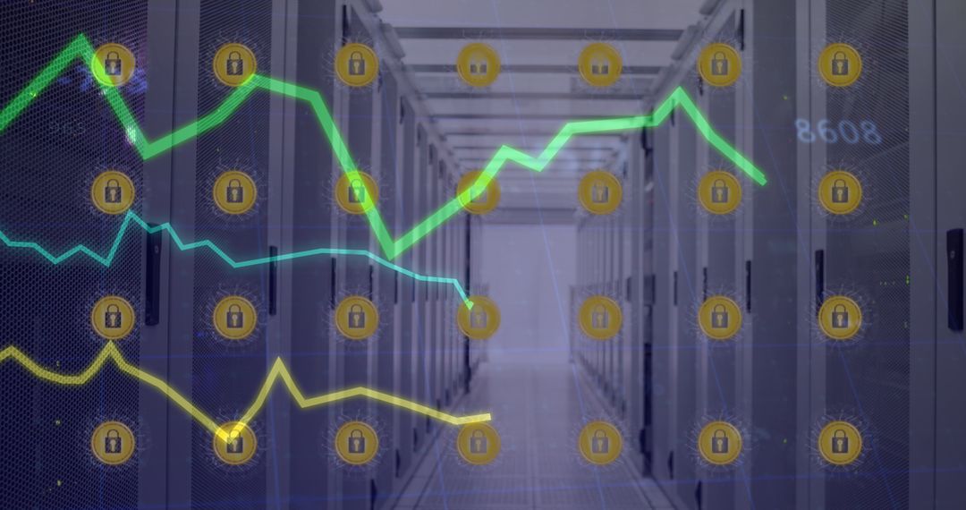Complex Data Security and Server Monitoring Visualization