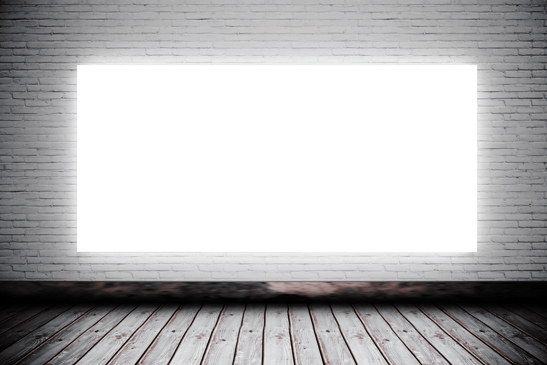 Transparent Wall with Wooden Floor Modern Interior