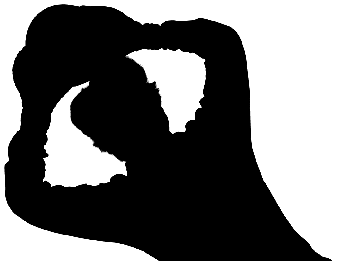 Transparent Silhouette of Male Goalkeeper Vector