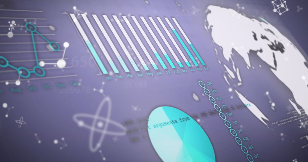 Abstract Data Visualization with Graphs and Molecular Structures