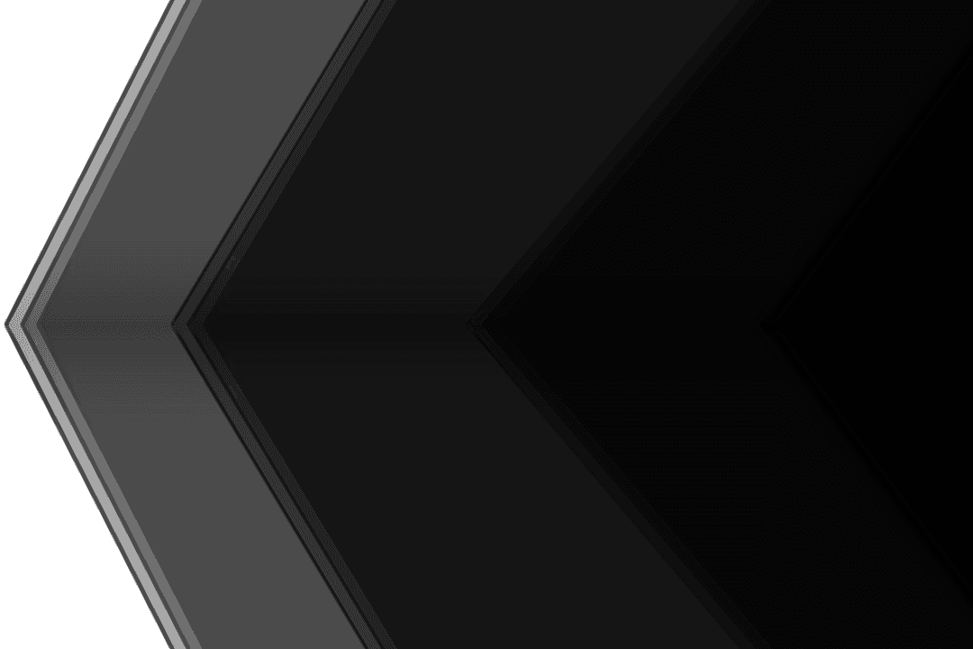 Big Black Left Arrow on Transparent Background