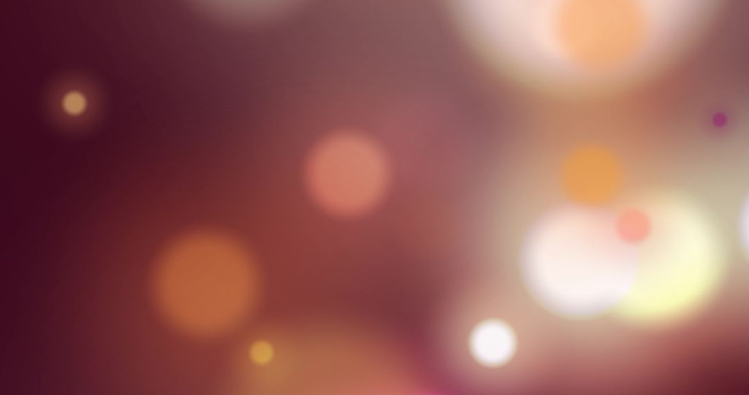 Abstract Bokeh Light Particles on Soft Gradient Background