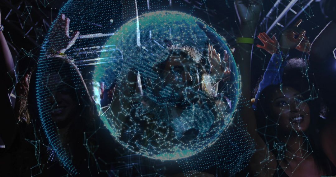 Ambient Music Event with Holographic Digital Technologies