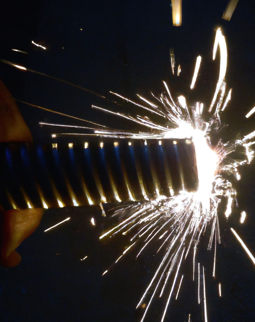 Sparks Flying from Metal Welding Process - Free Images, Stock Photos and Pictures on Pikwizard.com