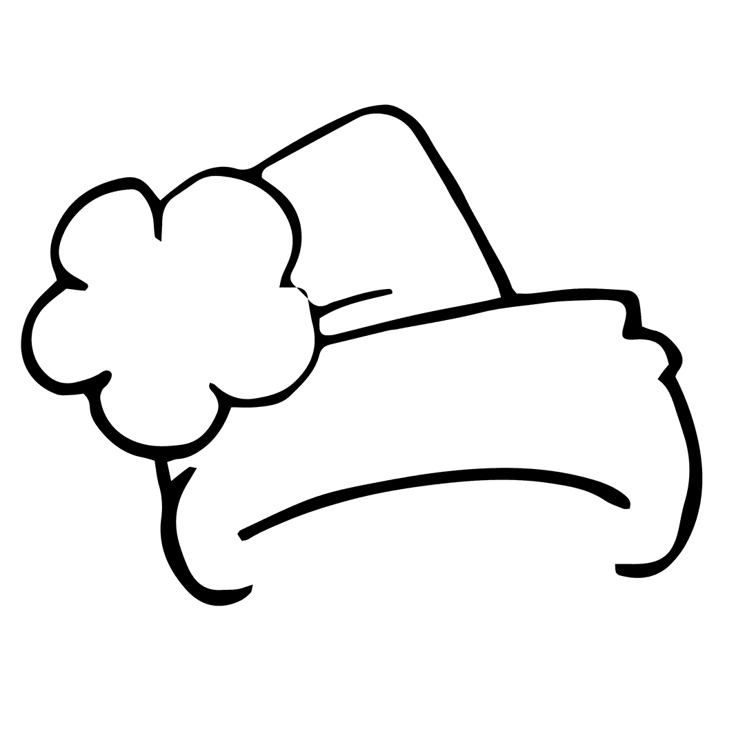 Transparent Digital Rendering of Classic Red Santa Hat