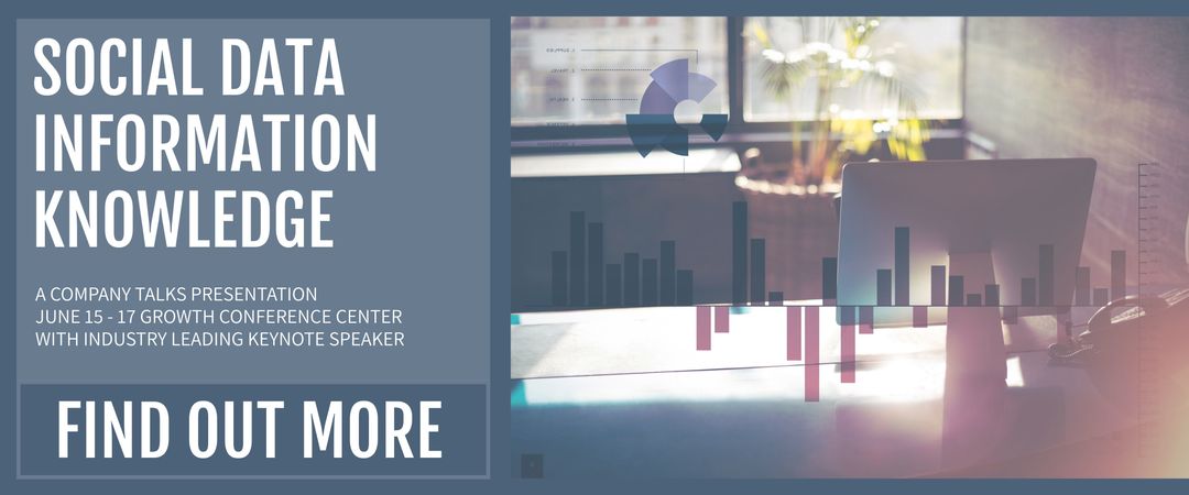 Corporate Event Promotion with Modern Workspace Vibes