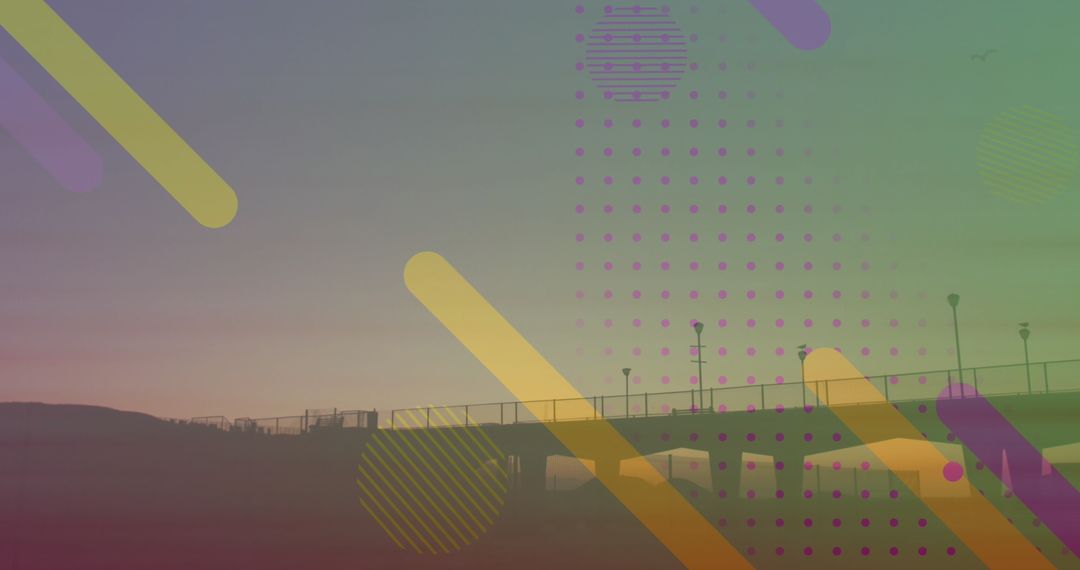 Dynamic Shapes Over Promenade Evoke Fitness Vibes