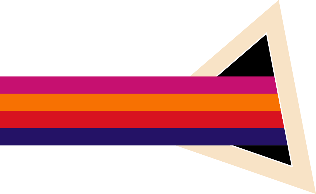 Abstract Geometric Arrow Symbolizing Dynamic Movement on Transparent Background