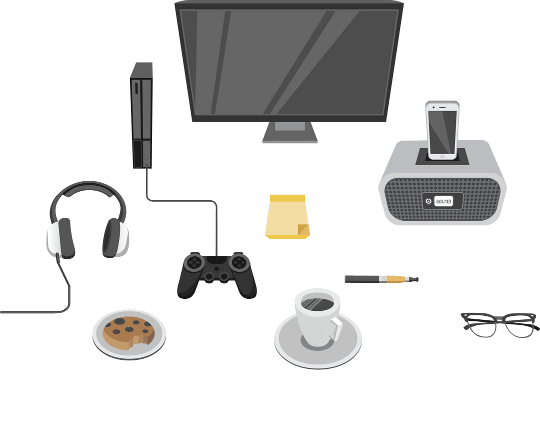 Digital Devices on Transparent Background for Technology Concept - Download Free Stock Images Pikwizard.com