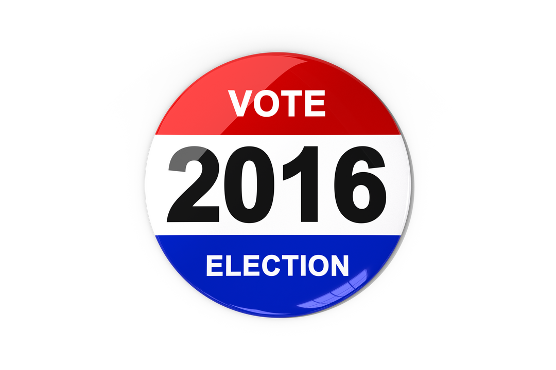 Transparent Vote 2016 Election Button Illustration - Download Free Stock Images Pikwizard.com