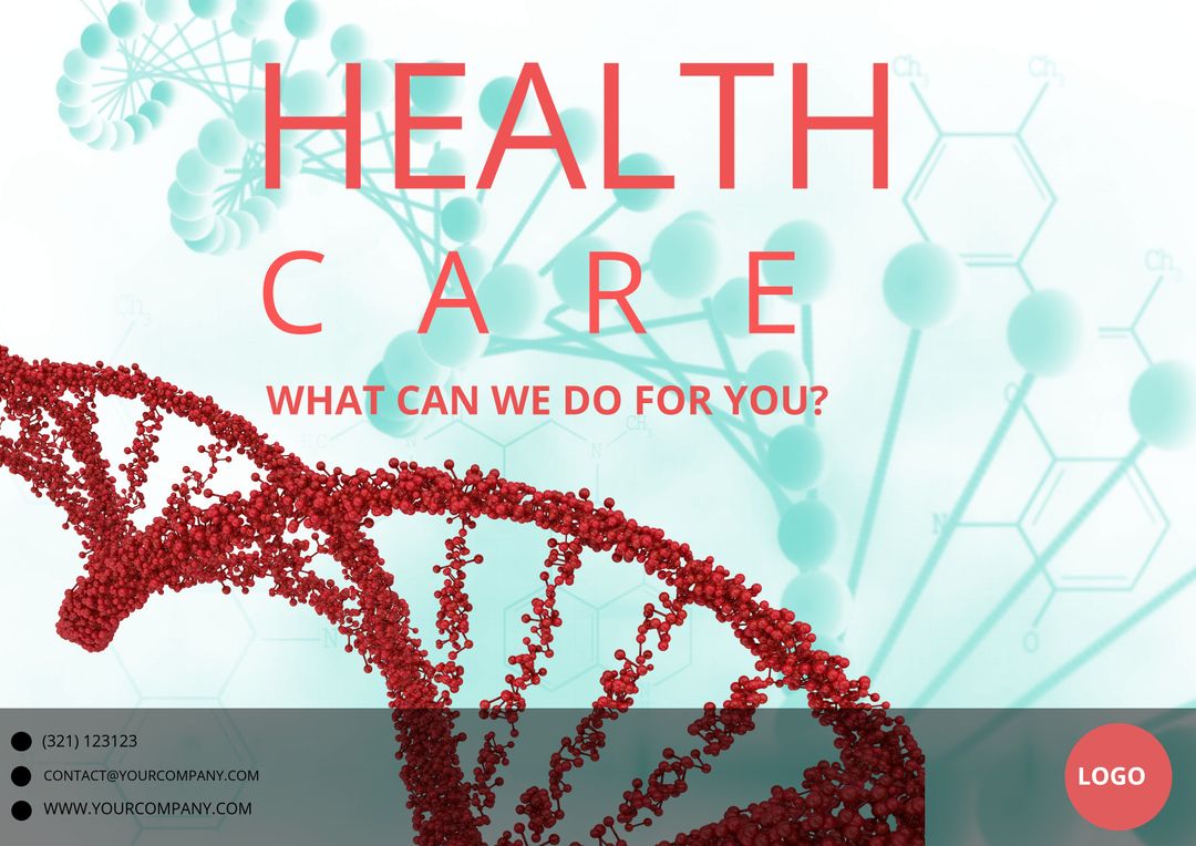 Modern Healthcare Solutions with DNA Helix and Molecular Design