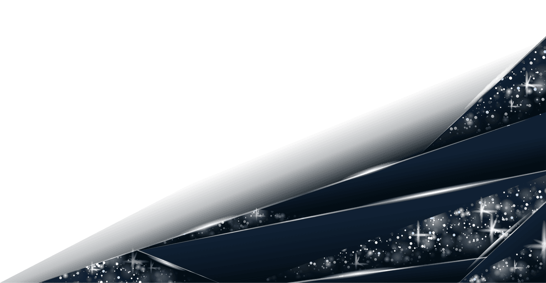 Abstract Metallic Shards with Starry Transparency for Modern Designs