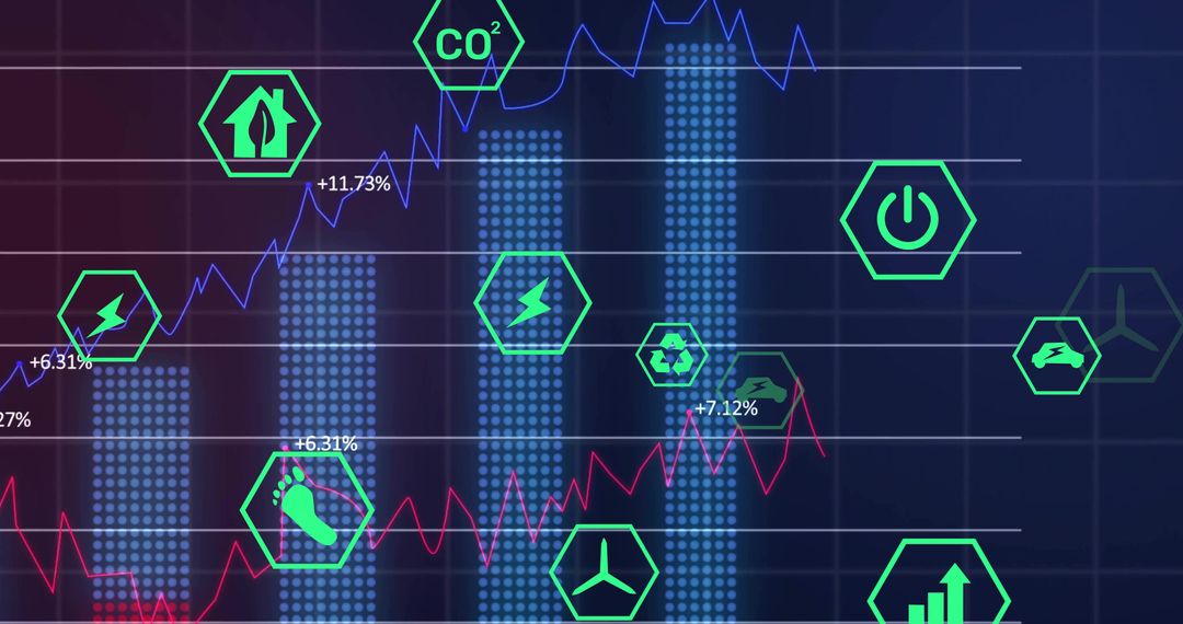 Innovative Technology Dashboard Displaying Analytics and Trends