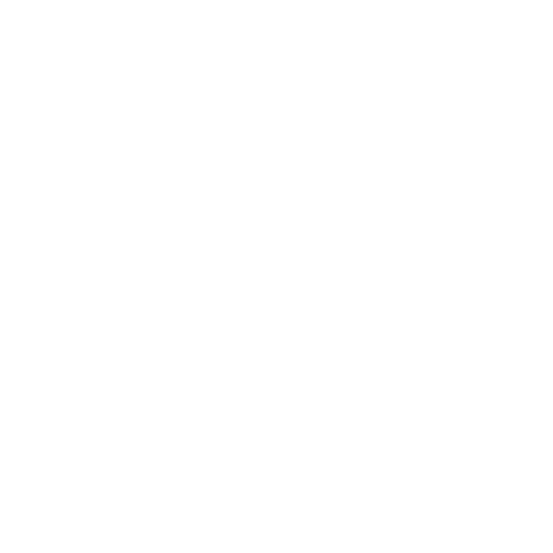 White Floral Pattern Vector on Transparent Background