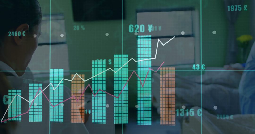 Team Collaborating Over Data Visualization in Modern Workspace