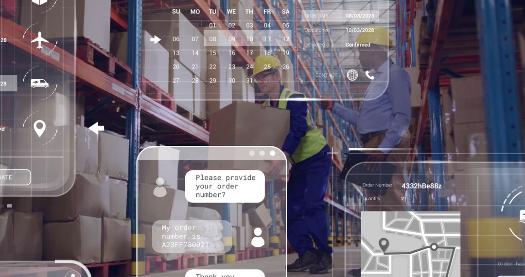 Warehouse Management with Digital Interface and Collaboration