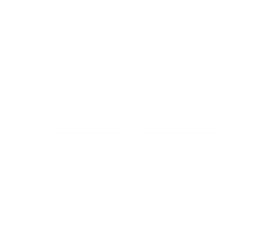 Transparent Night Sky through Window Frame Icon with Books