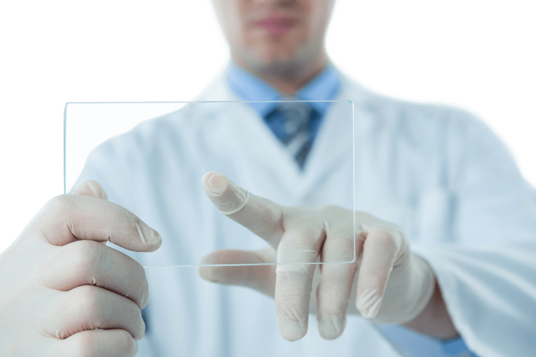 Transparent Touchscreen Technology in Healthcare