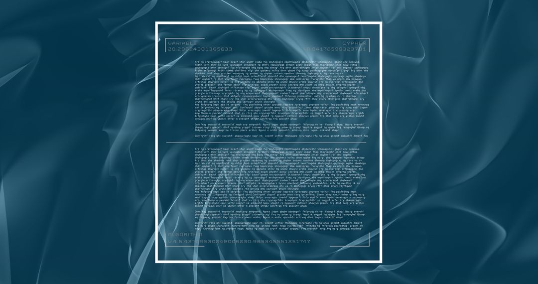 Cloud Computing Data Visualization Over Dark Background