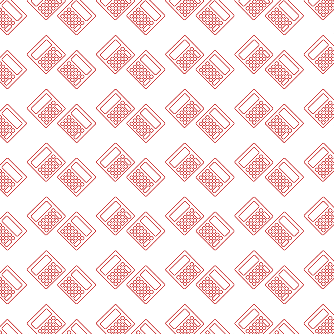 Red Calculator Pattern with Transparent Background for Mathematics Design - Download Free Stock Images Pikwizard.com