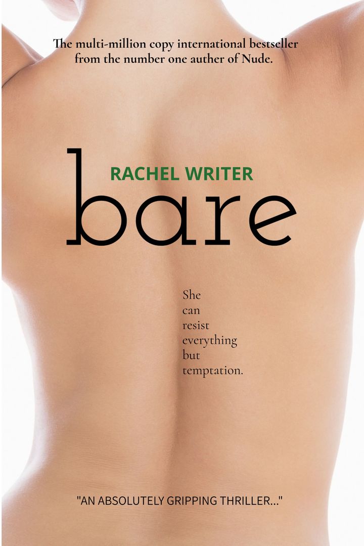 Intriguing Novel Promotion with Bare Back Design