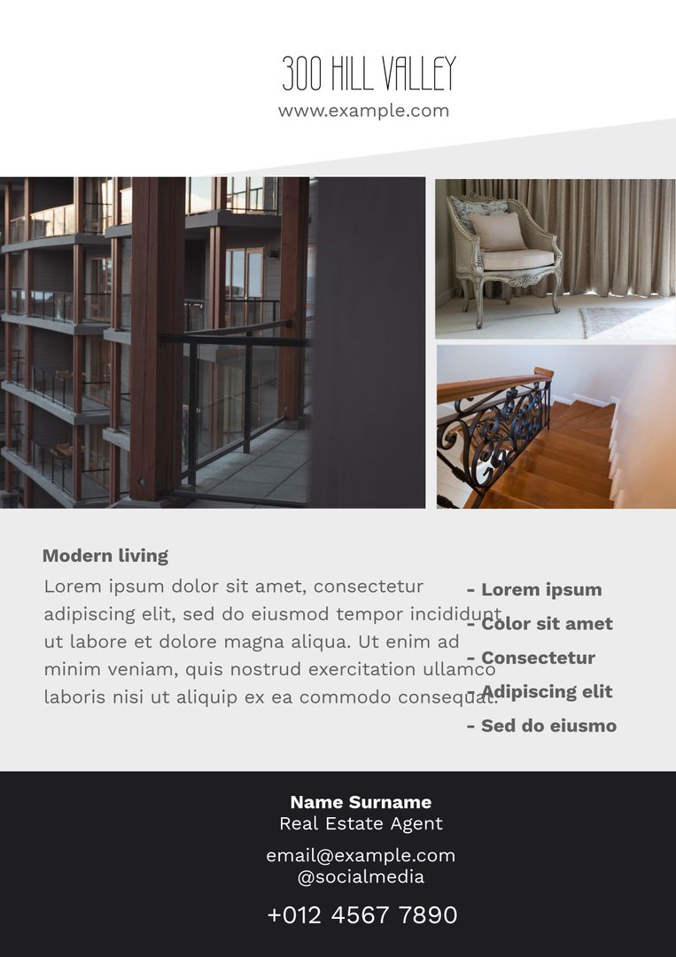 Elegant Real Estate Brochure for Modern Residences