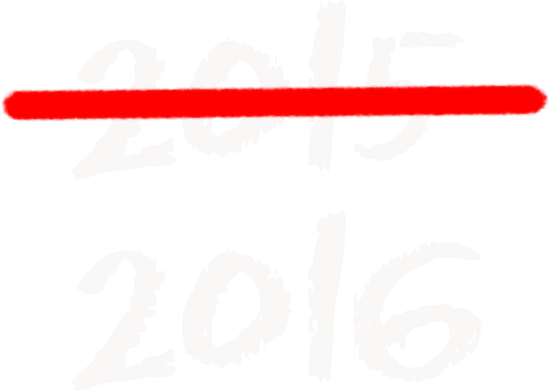 Red Line Over 2015 And 2016 On Transparent Background - Download Free Stock Images Pikwizard.com