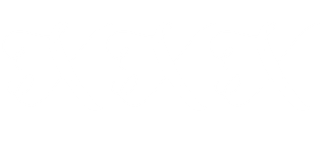 Elegant Scripted XXX Letters on Transparent Background