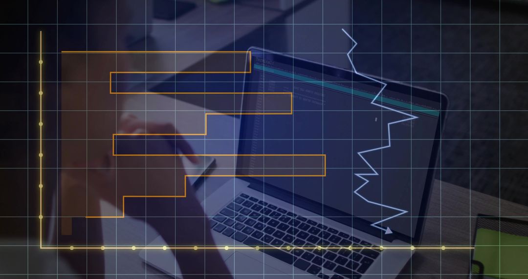 Developer Analyzing Code with Graph Overlay in Modern Workspace