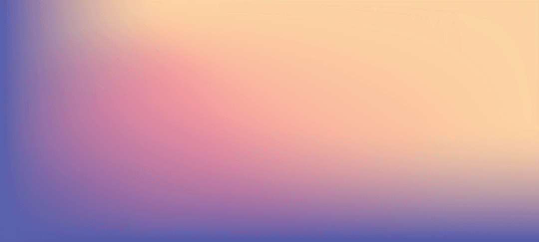 Gradient Orange Purple on Transparent Background Vector Design