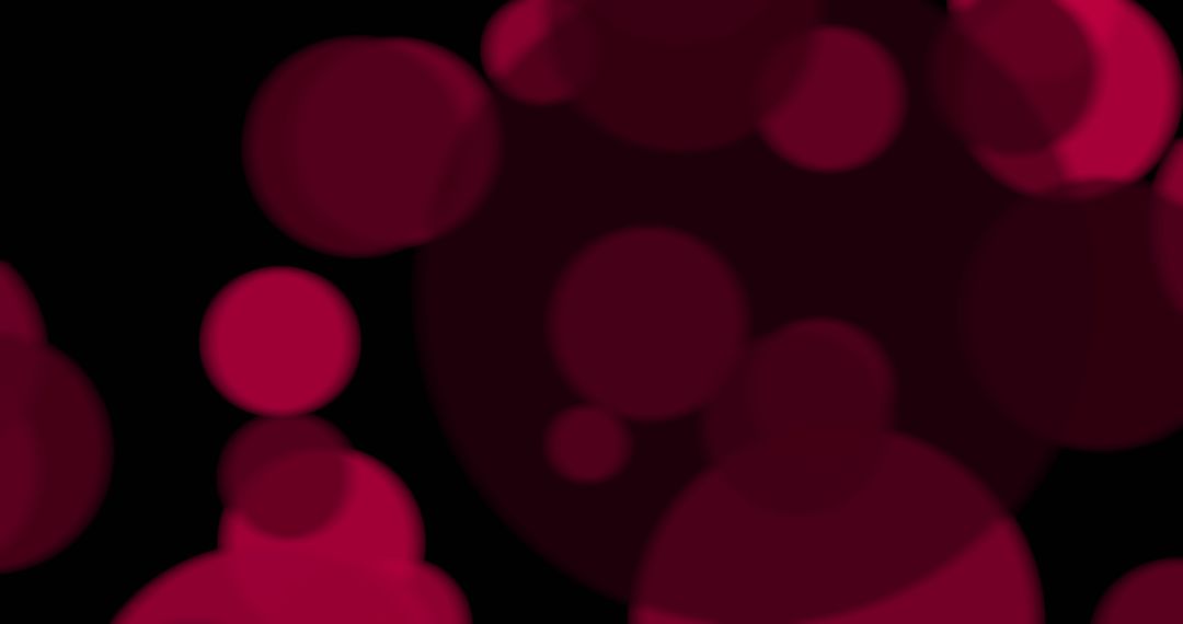 Abstract Red Bokeh on Dark Background