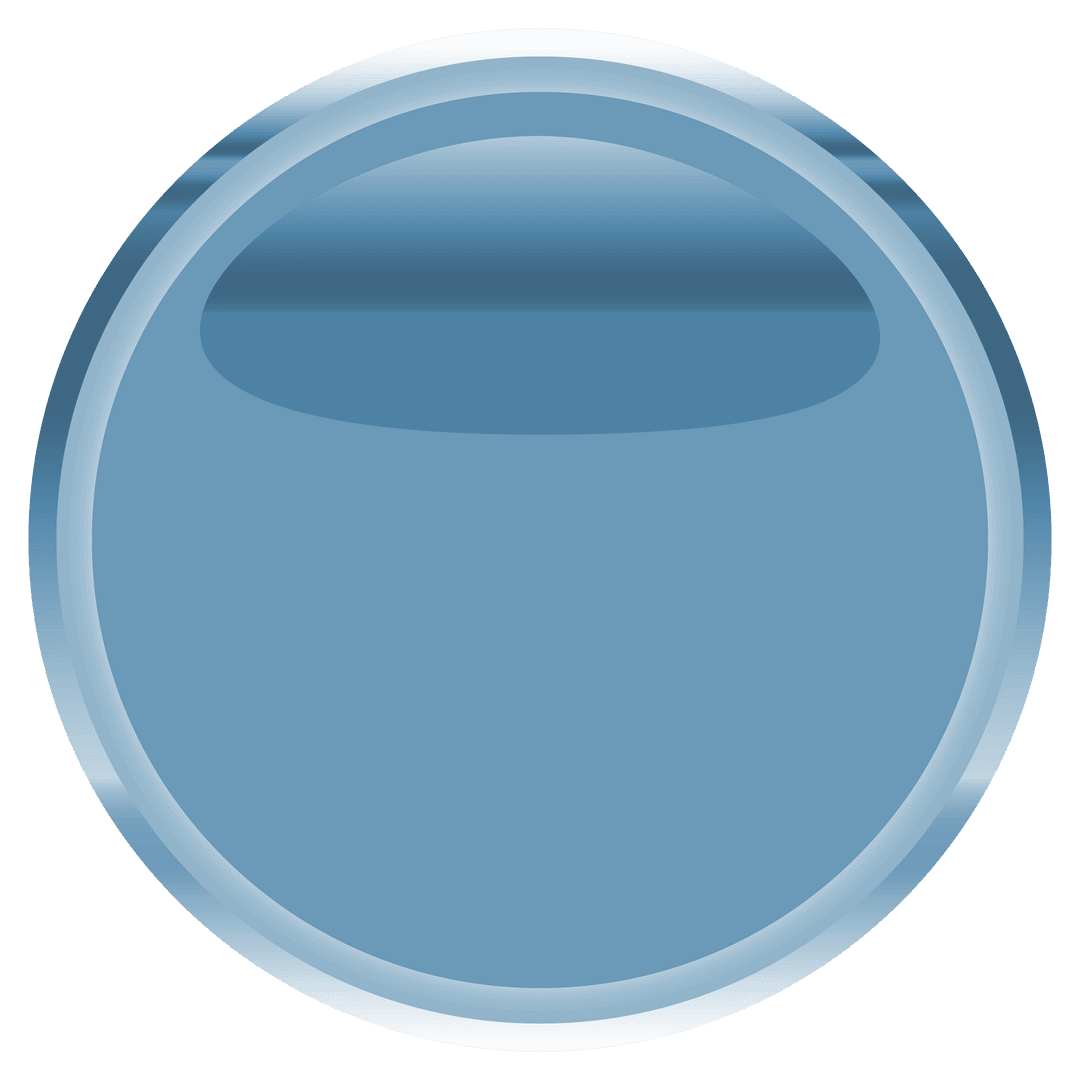 Glossy Blue Button on Transparent Background for Interface Design - Download Free Stock Images Pikwizard.com