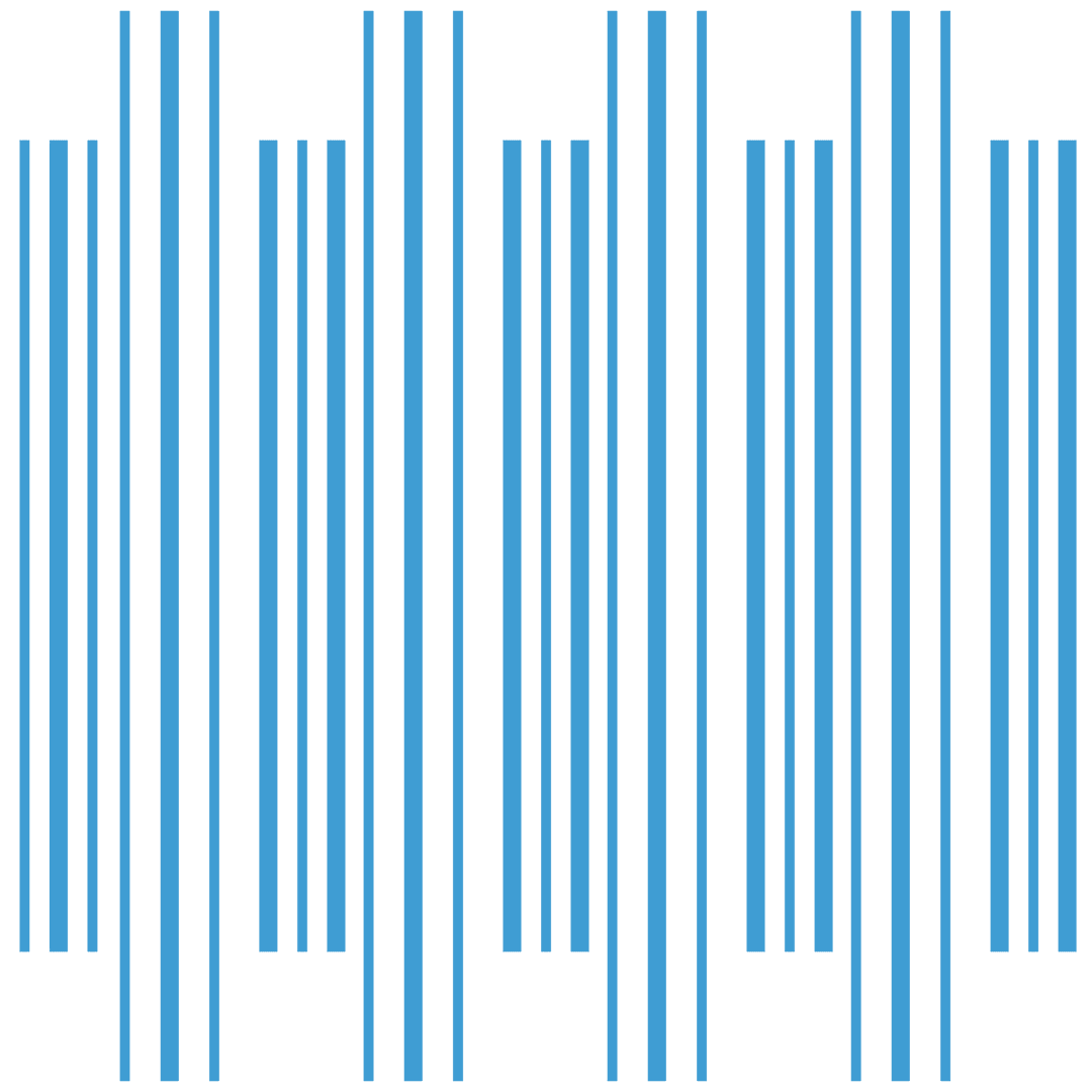 Blue lines pattern on transparent background for creative design