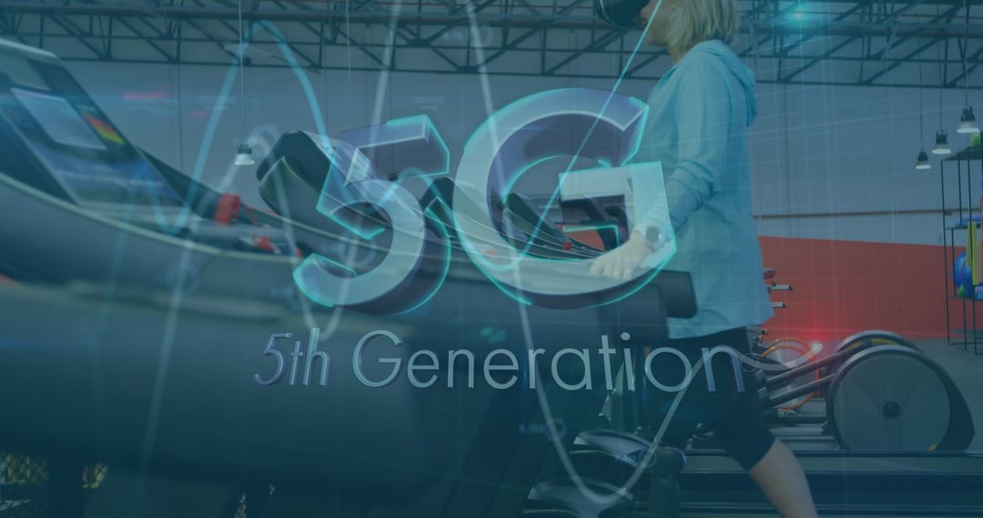 5G Technology Virtual Reality Fitness with Prosthetic Enhancement