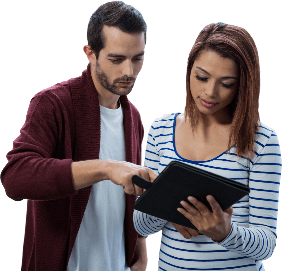 Team Collaboration Using Transparent Digital Tablet