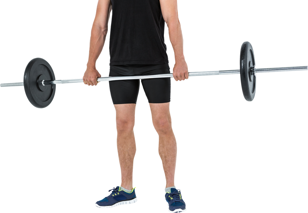 Man Lifting Barbell Exercise Transparent Background - Download Free Stock Images Pikwizard.com