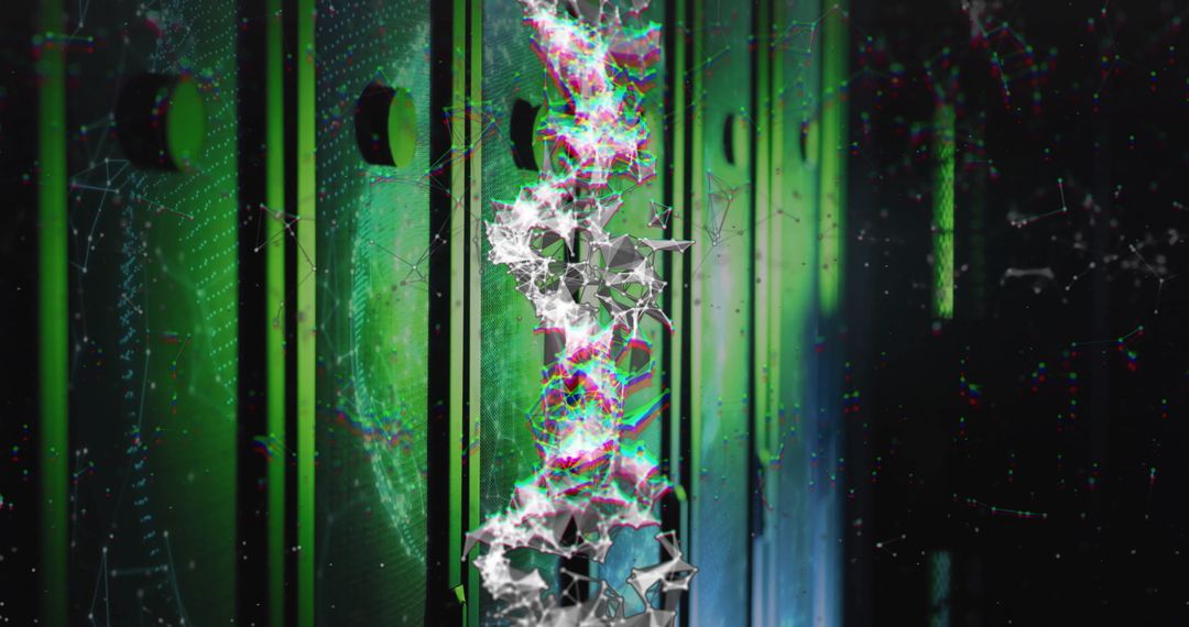 Digital DNA Sequence with Advanced Technology Visualization