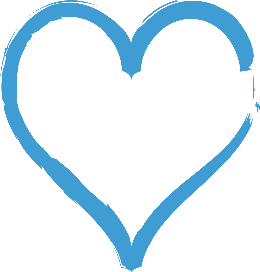 Blue Heart Symbol on Transparent Background - Download Free Stock Images Pikwizard.com