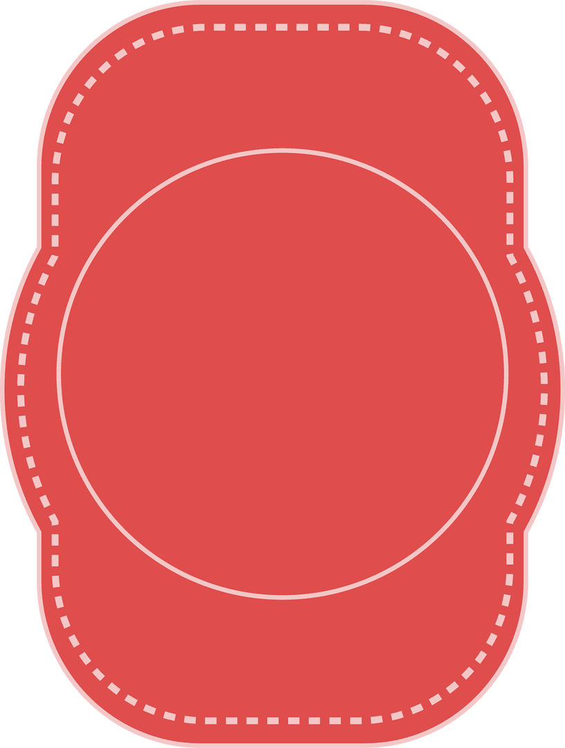 Red Badge with Copy Space on Transparent Background for Text Design - Download Free Stock Images Pikwizard.com