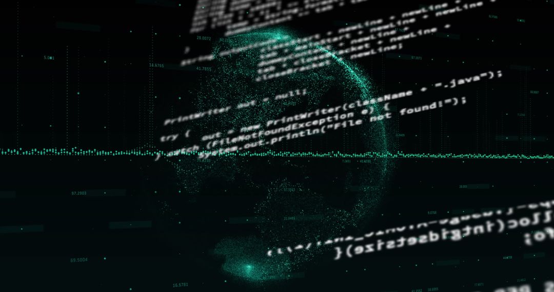 Digital Financial Data Indicators Visualization