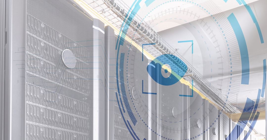 Digital Eye Monitoring Virtual Data Servers Visualization