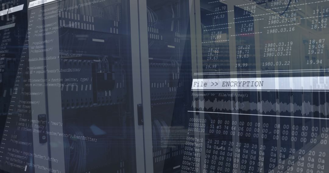 Data Center with Encryption Overlay and Network Infrastructure