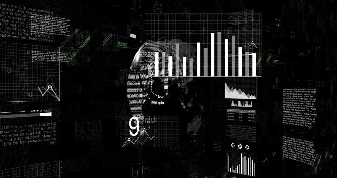 Digital Financial Data Processing Over Global Network