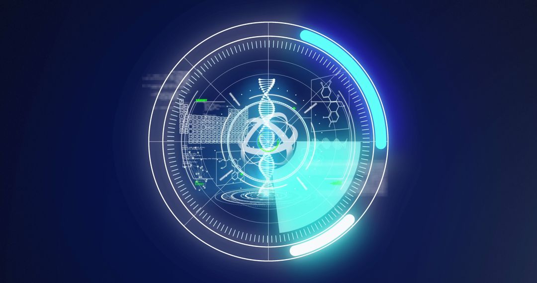 DNA Strand Holographic Interface with Data Scanning Elements