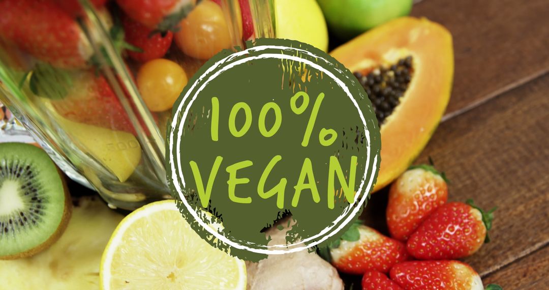 Fresh Assorted Fruits with 100% Vegan Label