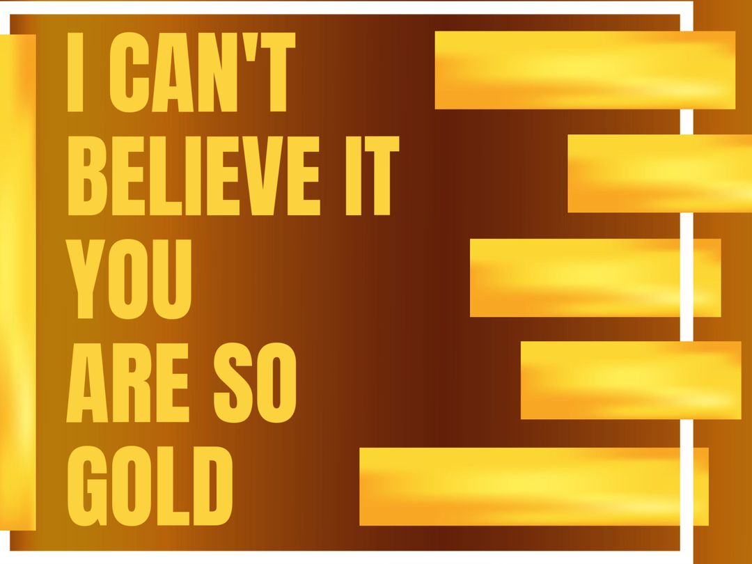 Golden Achievement Celebration Poster Design