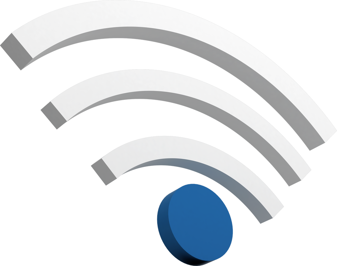 Transparent WiFi Signal Icon on Transparent Background Vector Illustration - Download Free Stock Images Pikwizard.com