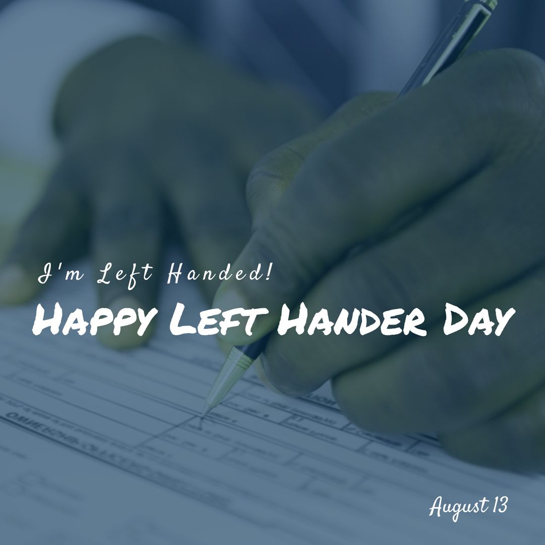 Celebrating International Left Handers Day with Writing