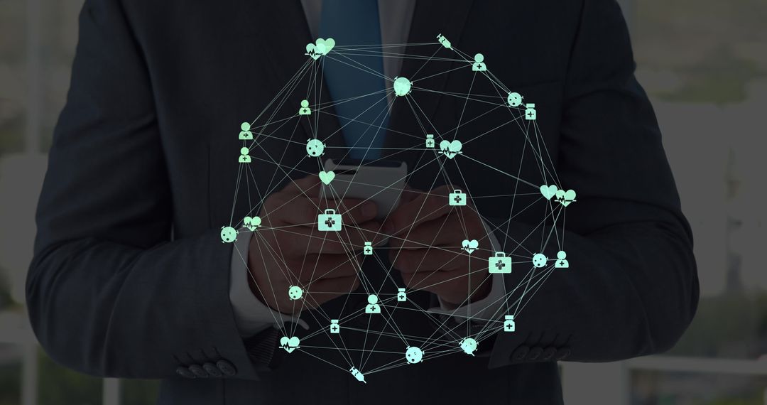 Digital Network and Global Connections Concept