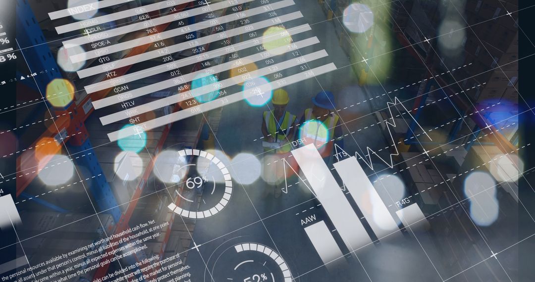 Digital Overlay of Graphs and Warehouse Operations